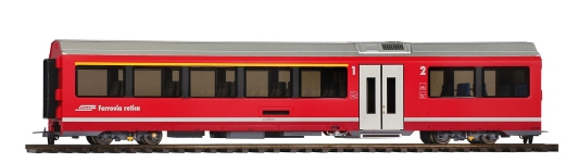 Bemo 3298122 - H0m - Mittelwagen AB 572 01 AGZ, RhB, Ep. VI - mit Innenbeleuchtung